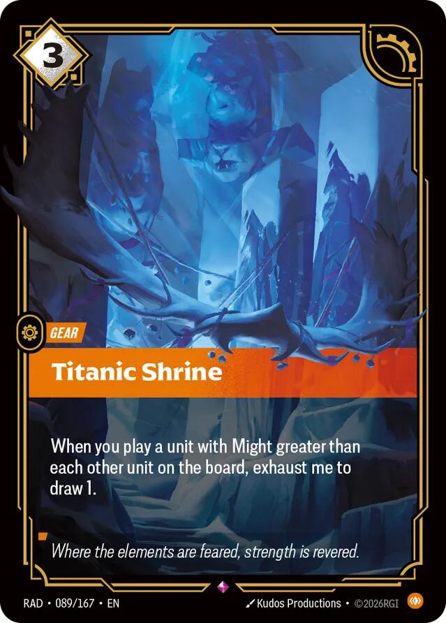 Titanic Shrine - Radiance (RAD) NM