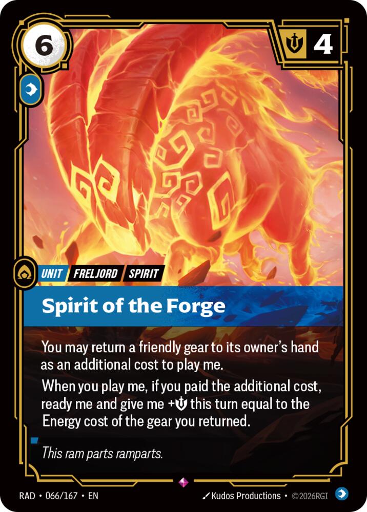 Spirit of the Forge - Radiance (RAD) NM