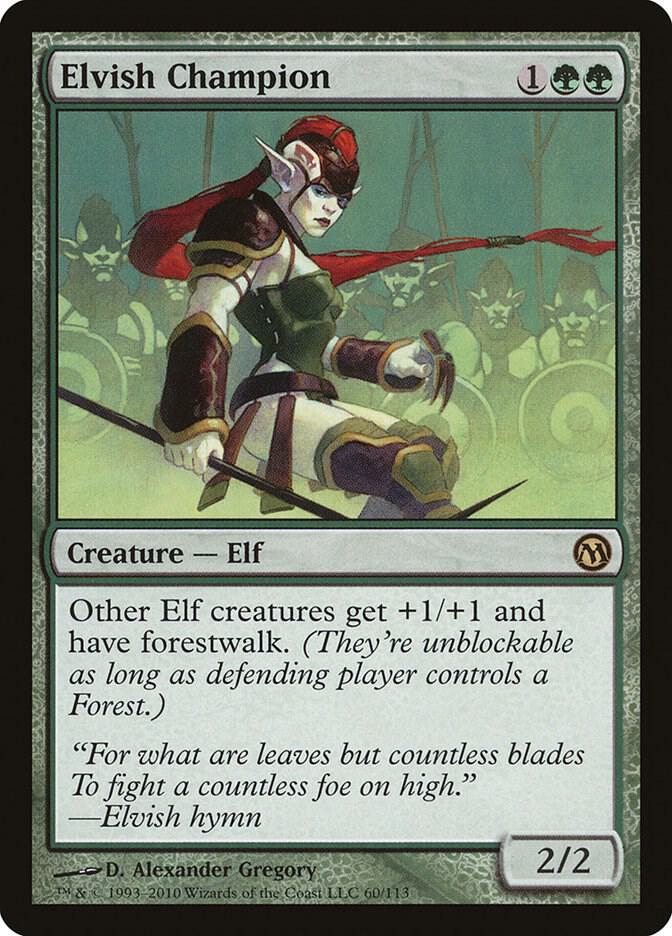 Elvish Champion - Duels of the Planeswalkers (DPA) LP