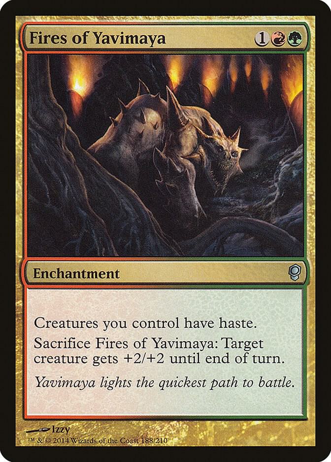 Fires of Yavimaya - Conspiracy (CNS) NM