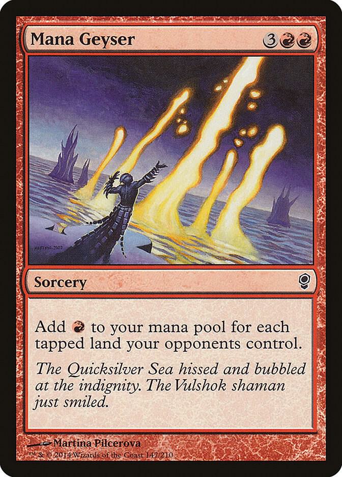 Mana Geyser - Conspiracy (CNS) NM