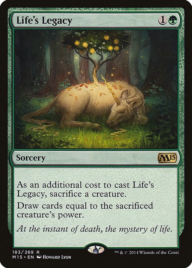 Life's Legacy - Magic 2015 (M15) (M15) NM