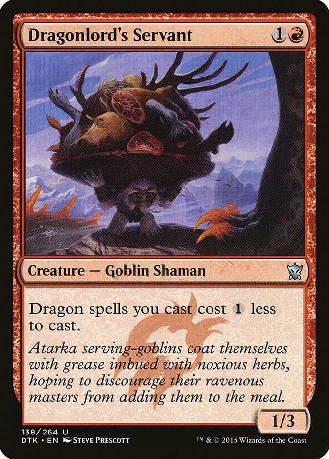 Dragonlord's Servant - Dragons of Tarkir (DTK) LP
