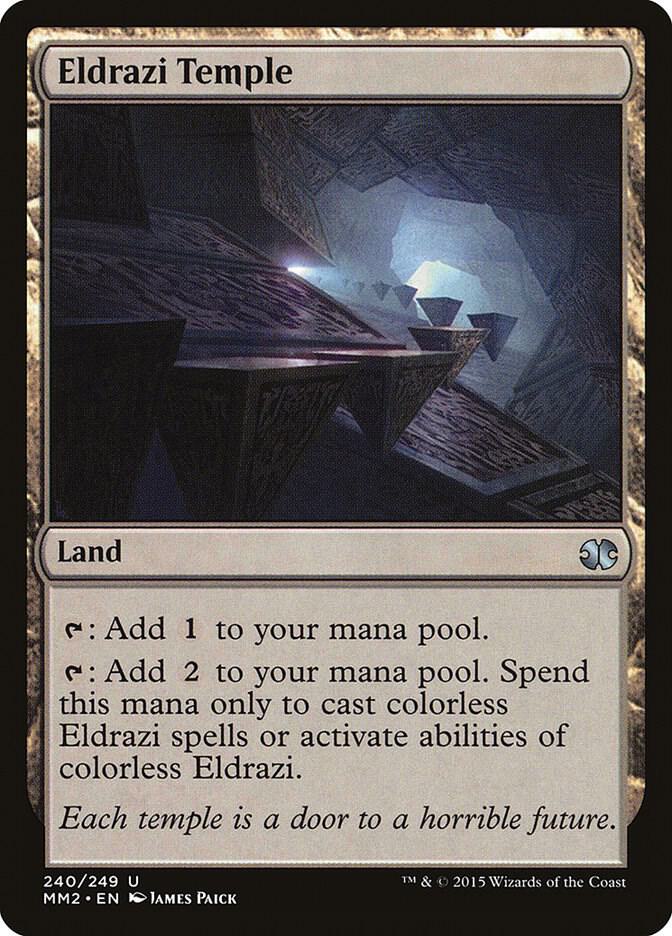 Eldrazi Temple - Modern Masters 2015 (MM2) LP