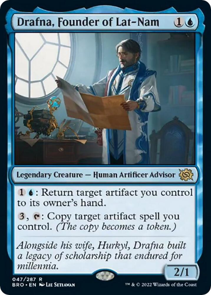 Drafna, Founder of Lat-Nam - The Brothers' War (BRO) NM