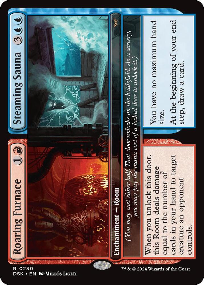 Roaring Furnace // Steaming Sauna - Duskmourn: House of Horror (DSK)
