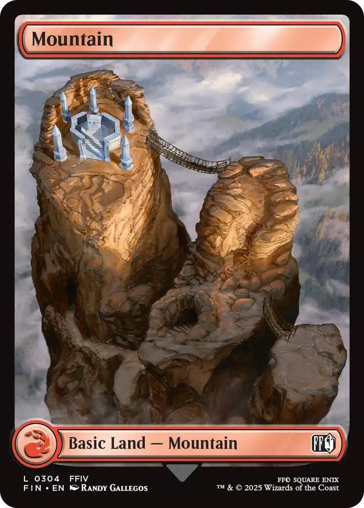 Mountain (0304) - FINAL FANTASY (FIN) *FOIL*