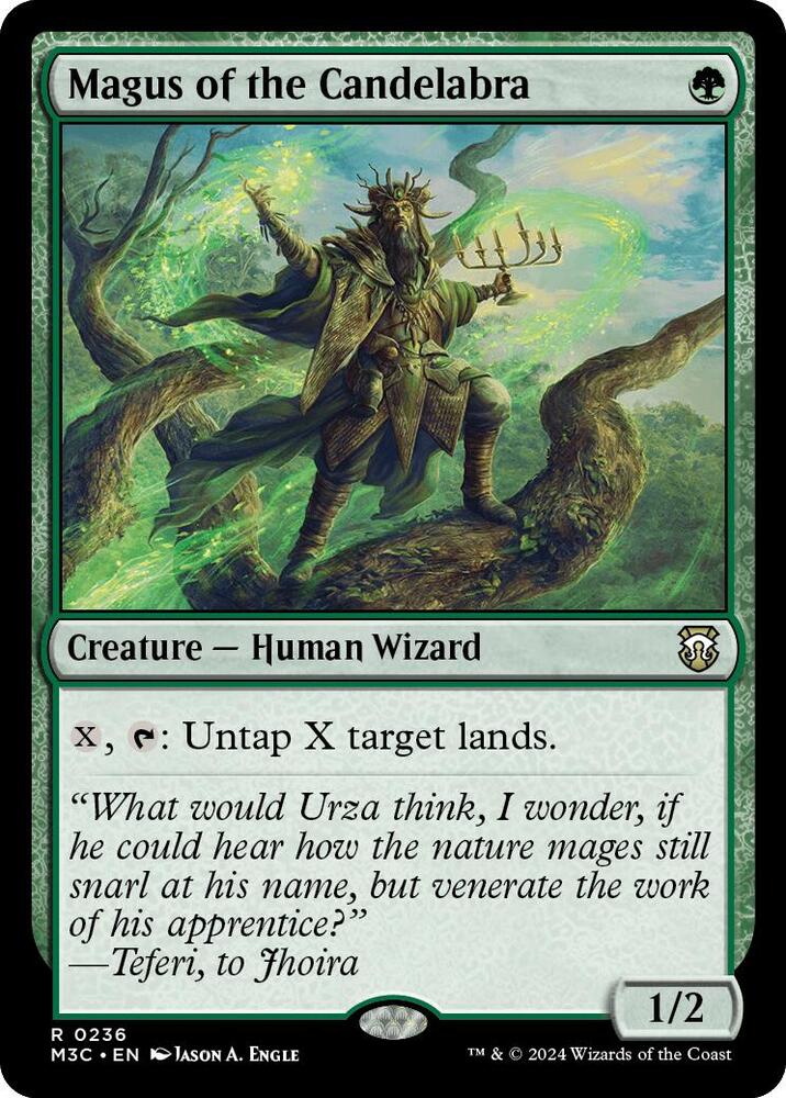 Magus of the Candelabra (Ripple Foil) - Commander: Modern Horizons 3 (M3C) *FOIL*