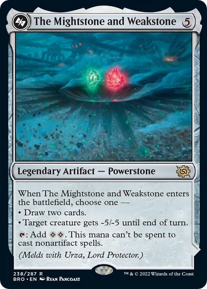 The Mightstone and Weakstone - The Brothers' War (BRO)