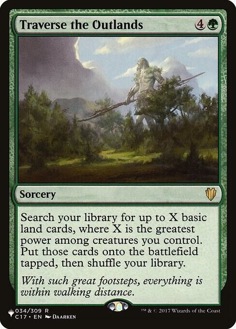 Traverse the Outlands - The List Reprints (LIST)