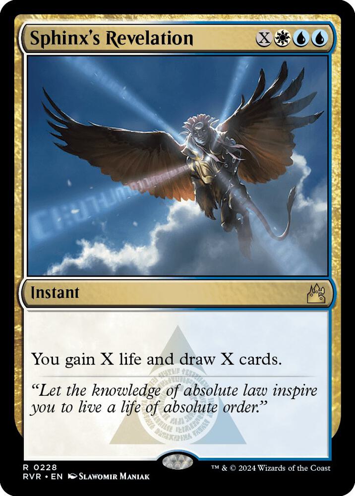 Sphinx's Revelation - Ravnica Remastered (RVR)