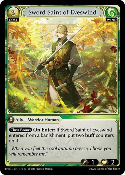 Sword Saint of Eveswind - Abyssal Heaven (HVN)
