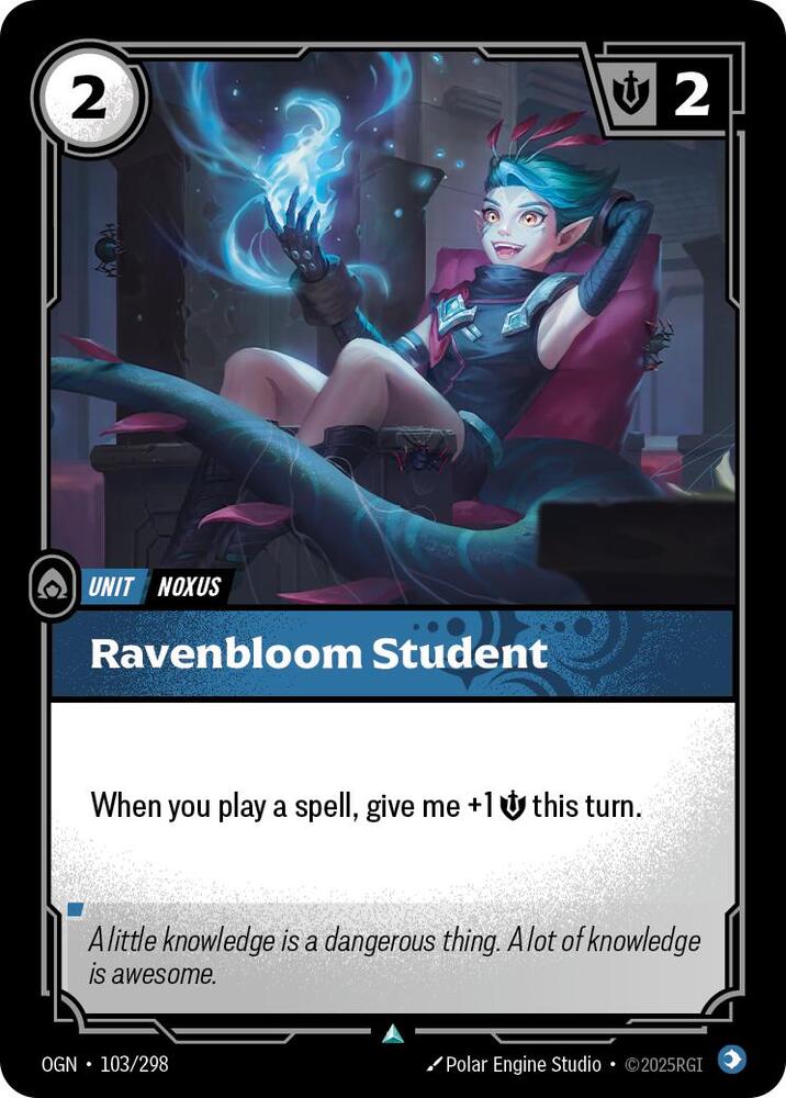 Ravenbloom Student - Origins (OGN) Origins FOIL