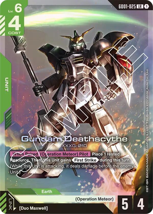 Gundam Deathscythe (GD01-025) - Newtype Rising (GD01) Newtype Rising NM *FOIL*