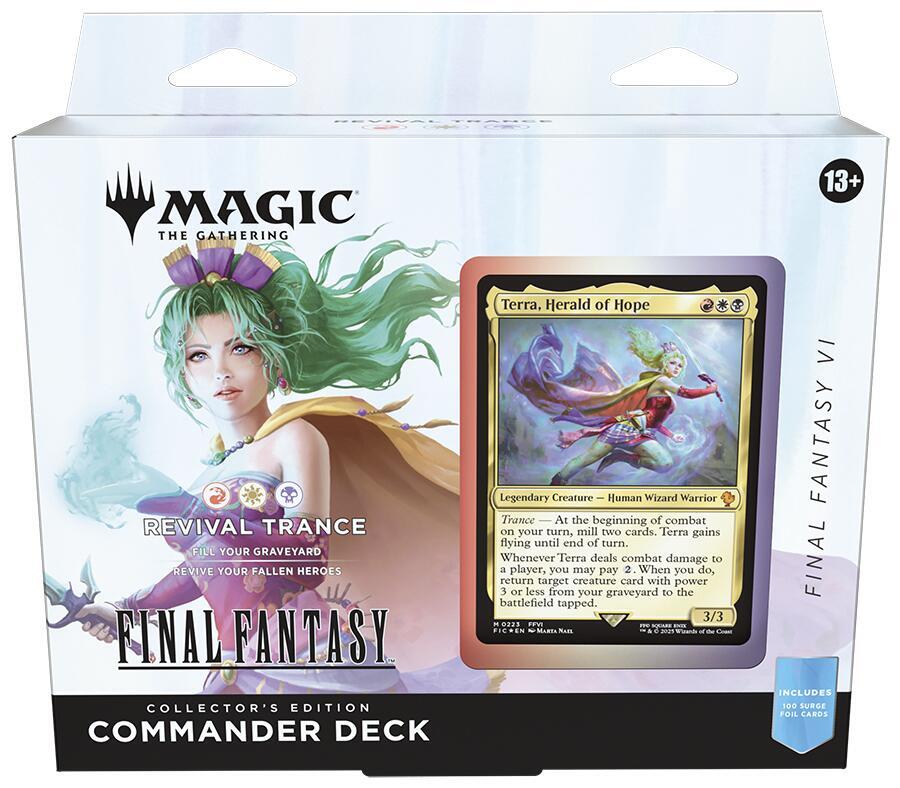 FINAL FANTASY Commander Deck - FINAL FANTASY VI Revival Trance (Collector's Edition) - Commander: FINAL FANTASY (FIC)
