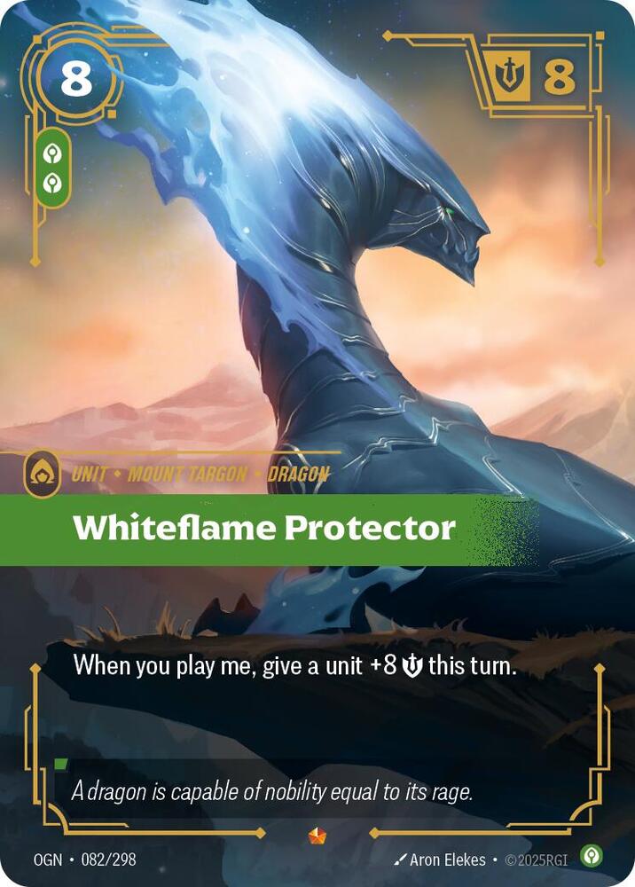 Whiteflame Protector - Origins (OGN) Origins