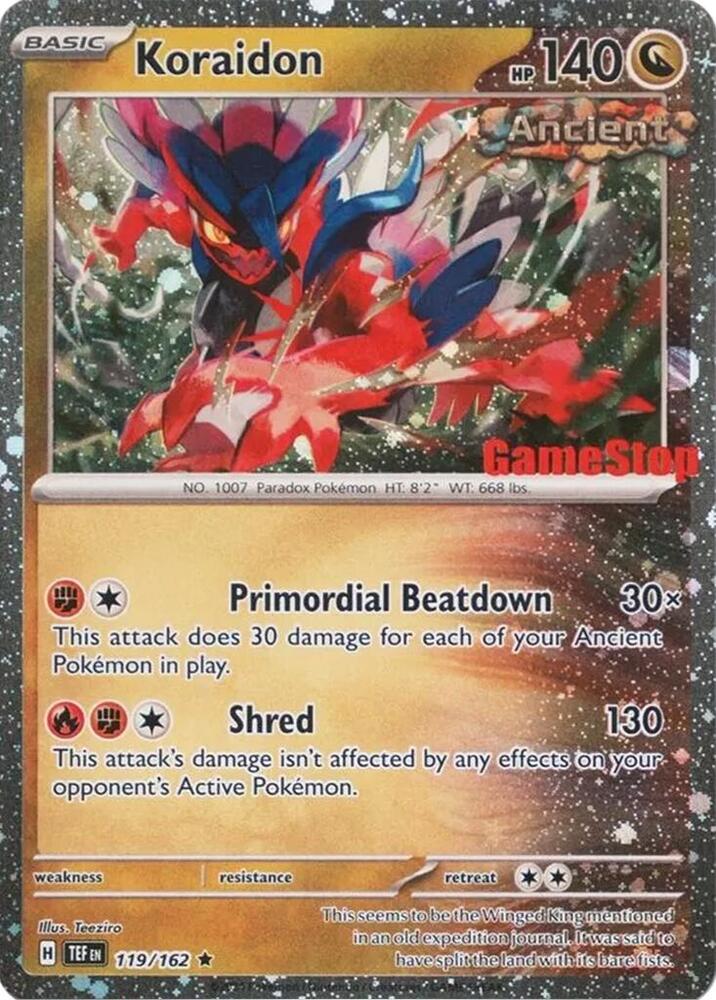 Koraidon (Gamestop Promo) SEALED