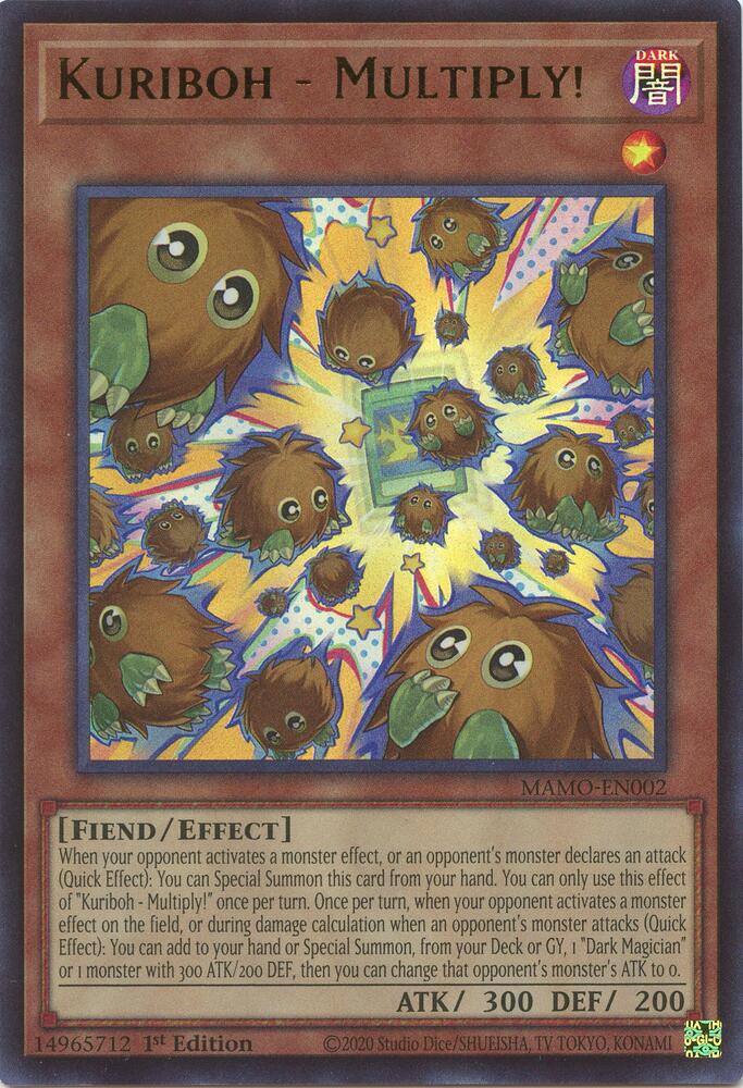 Kuriboh - Multiply! - Magnificent Monsters (MAMO) Magnificent Monsters NM