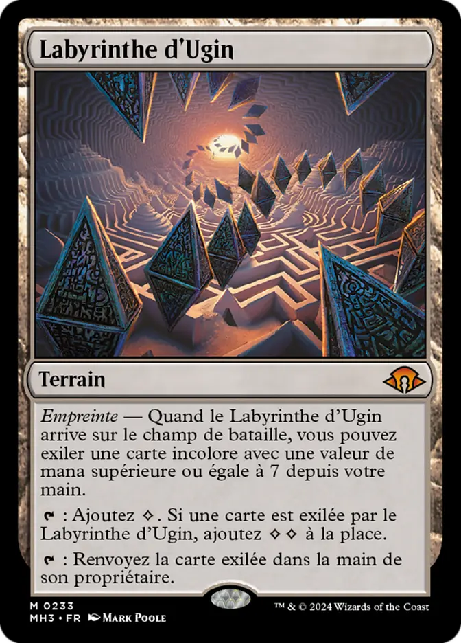 Ugin's Labyrinth - Modern Horizons 3 (MH3) French NM *FOIL*