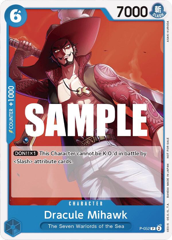 Dracule Mihawk (Sealed Battle Kit Vol. 1) - One Piece Promotion Cards (OP-PR) NM