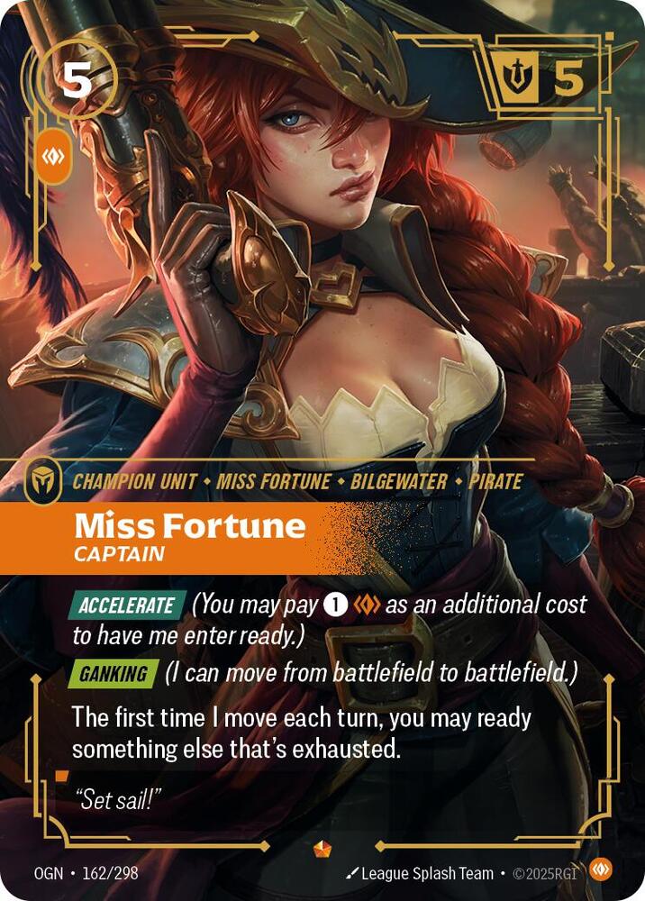 Miss Fortune - Captain - Origins (OGN) Origins NM