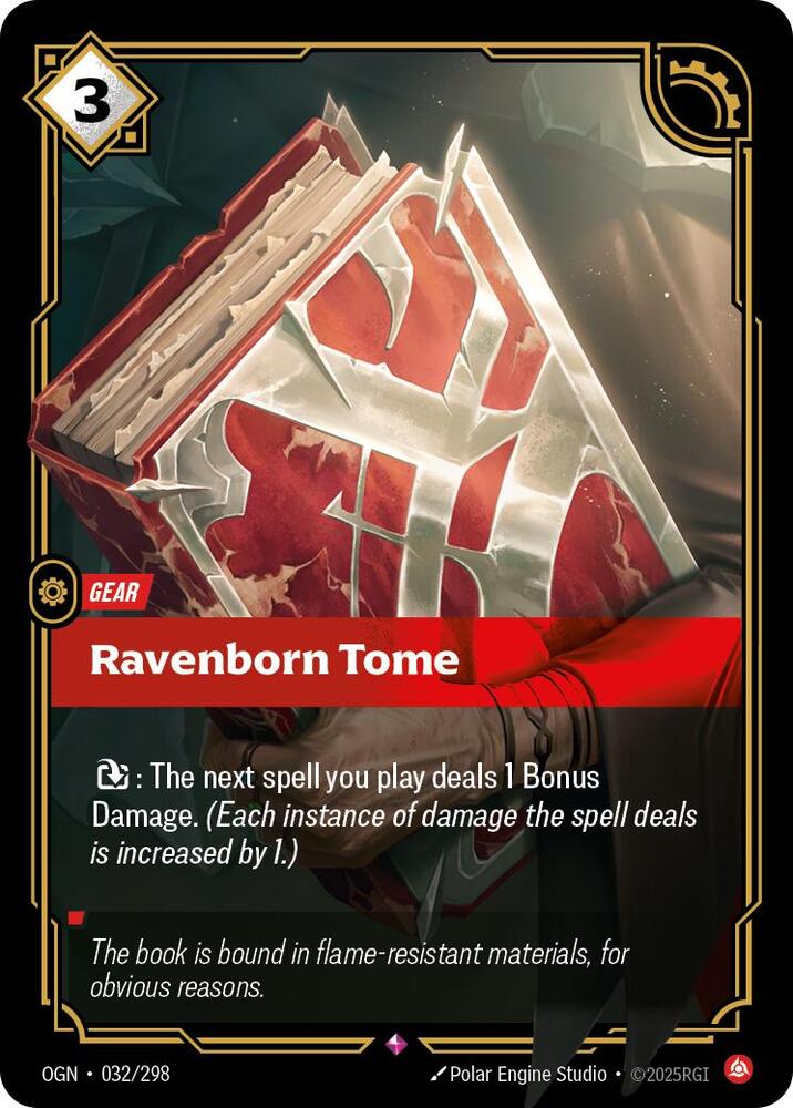 Ravenborn Tome - Origins (OGN) Origins FOIL