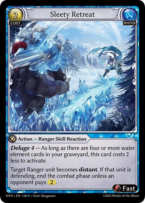 Sleety Retreat - Abyssal Heaven (HVN) Abyssal Heaven. FOIL