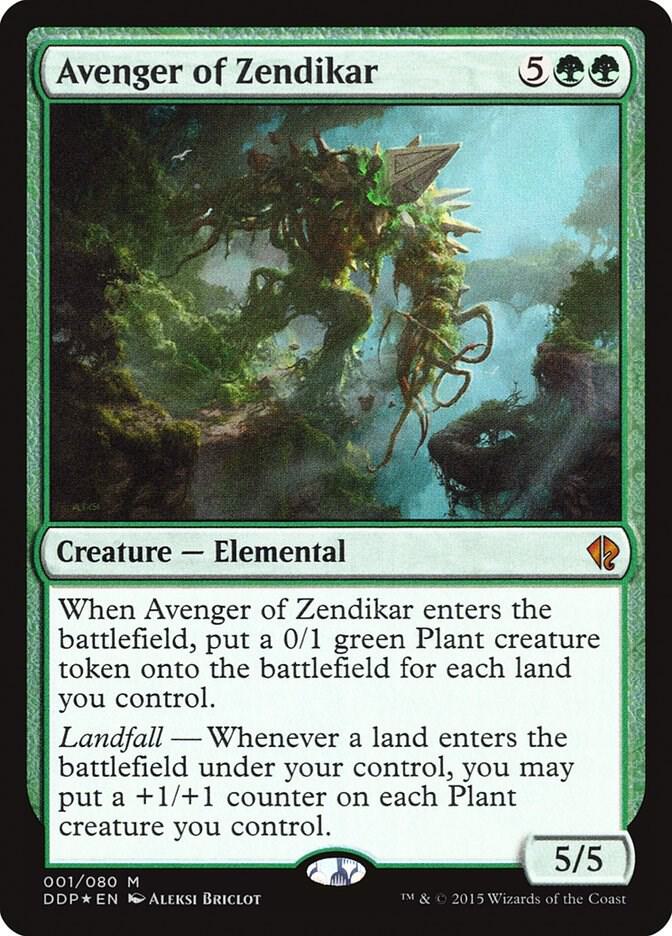Avenger of Zendikar - Duel Decks: Zendikar vs. Eldrazi (DDP) LP *FOIL*