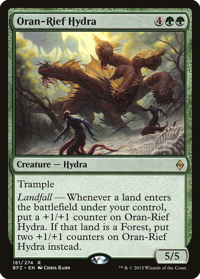Oran-Rief Hydra - Battle for Zendikar (BFZ) NM
