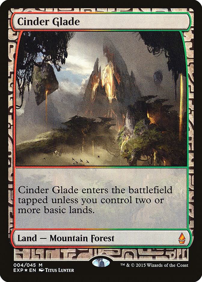 Cinder Glade - Zendikar Expeditions (EXP) *FOIL*