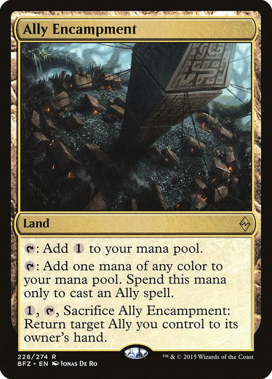 Ally Encampment - Battle for Zendikar (BFZ) LP