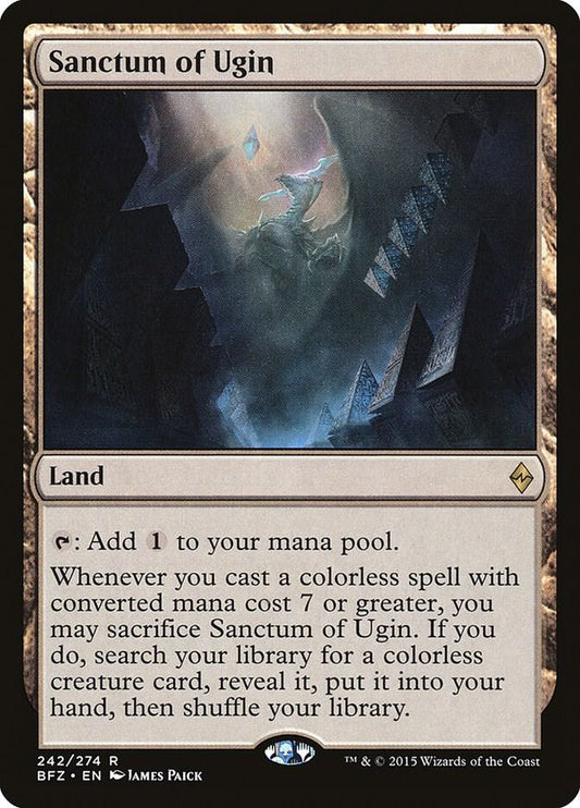 Sanctum of Ugin - Battle for Zendikar (BFZ) NM
