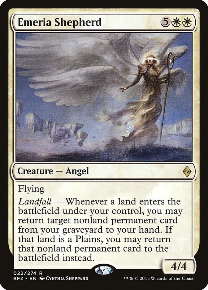 Emeria Shepherd - Battle for Zendikar (BFZ) LP *FOIL*