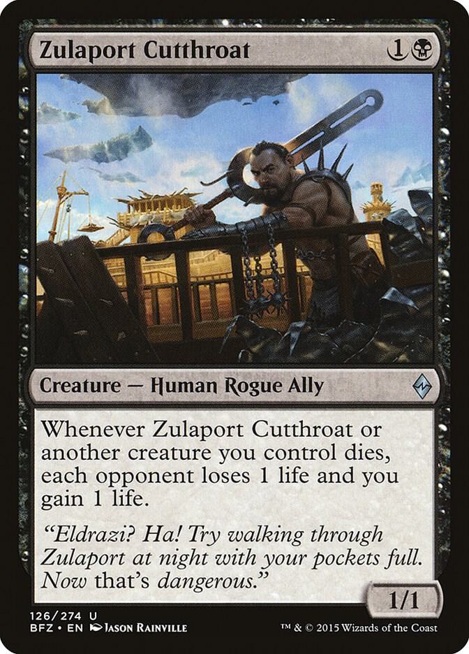 Zulaport Cutthroat - Battle for Zendikar (BFZ) NM