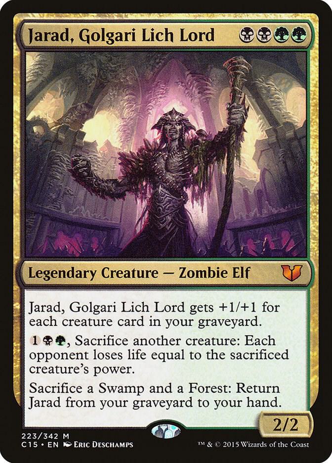 Jarad, Golgari Lich Lord - Commander 2015 (C15) NM