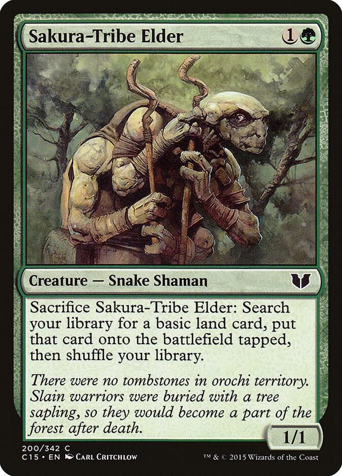 Sakura-Tribe Elder - Commander 2015 (C15) LP