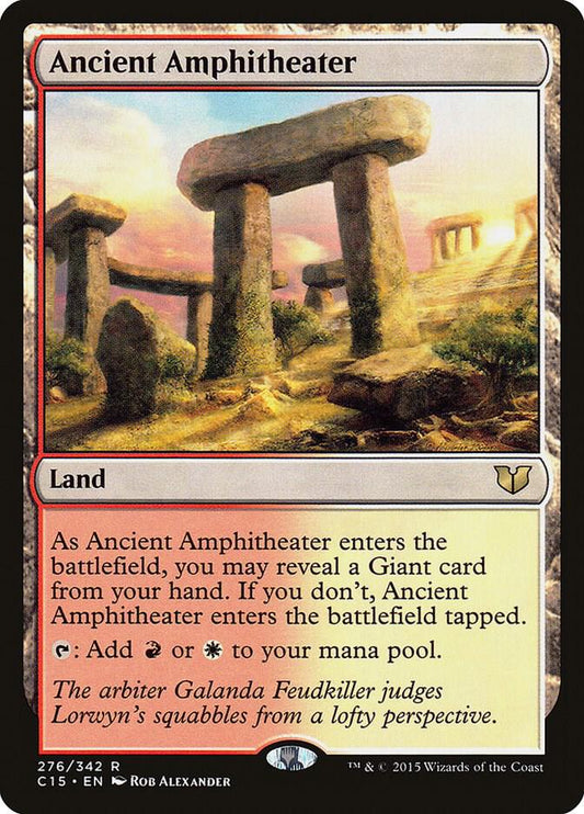 Ancient Amphitheater - Commander 2015 (C15) NM