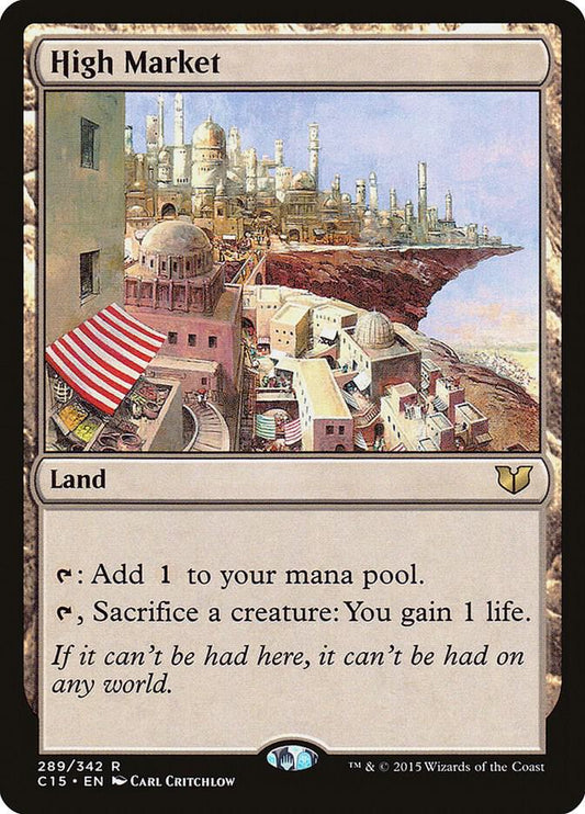 High Market - Commander 2015 (C15) LP
