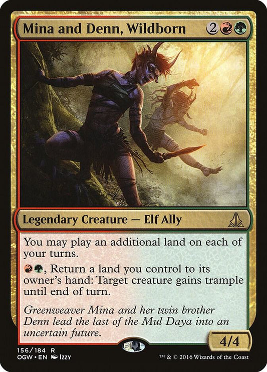 Mina and Denn, Wildborn - Oath of the Gatewatch (OGW) NM