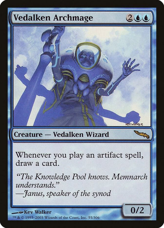 Vedalken Archmage - Mirrodin (MRD) LP
