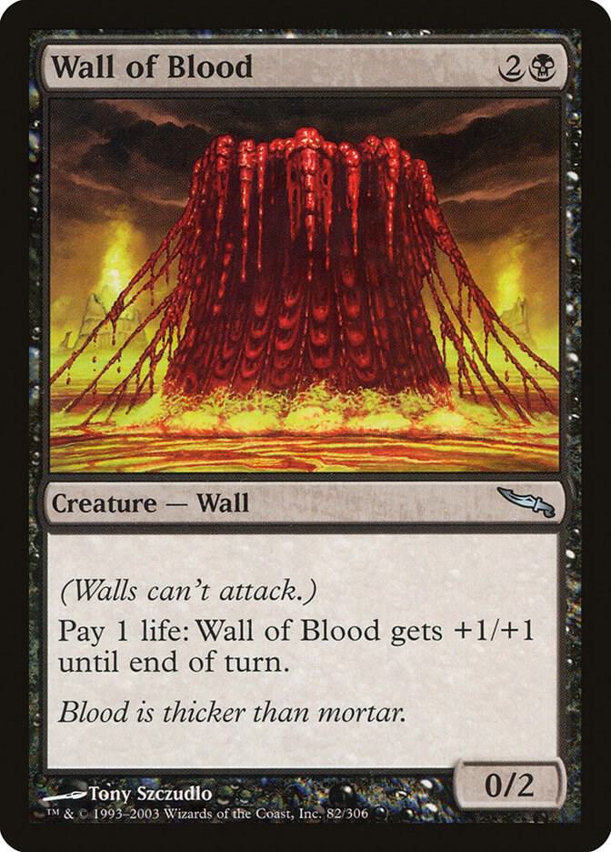 Wall of Blood - Mirrodin (MRD) LP