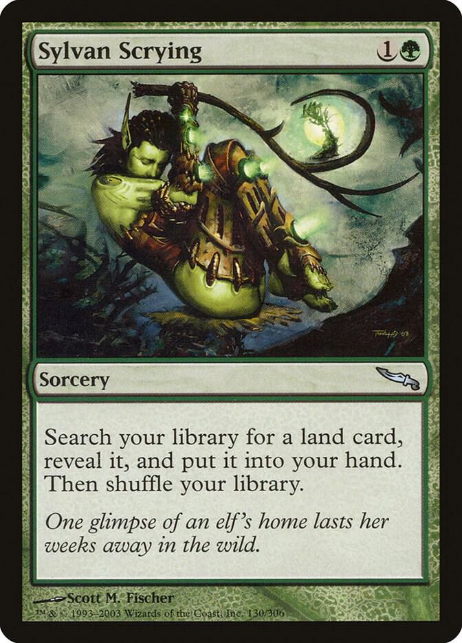 Sylvan Scrying - Mirrodin (MRD) LP