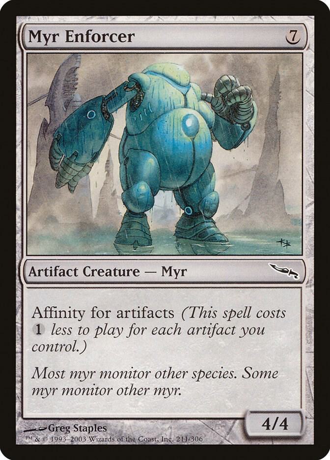 Myr Enforcer - Mirrodin (MRD) LP
