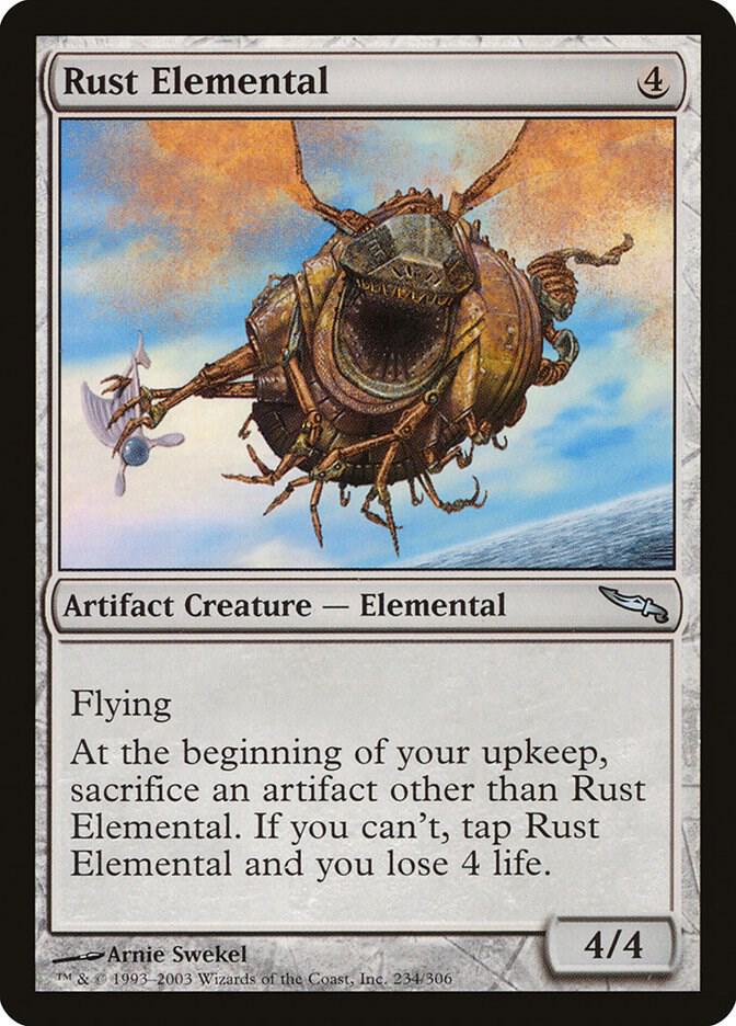Rust Elemental - Mirrodin (MRD) LP