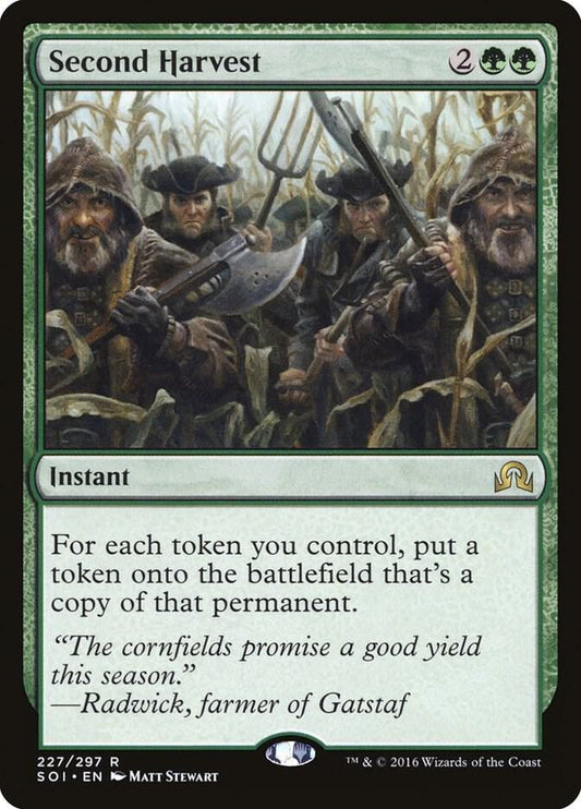 Second Harvest - Shadows over Innistrad (SOI) LP