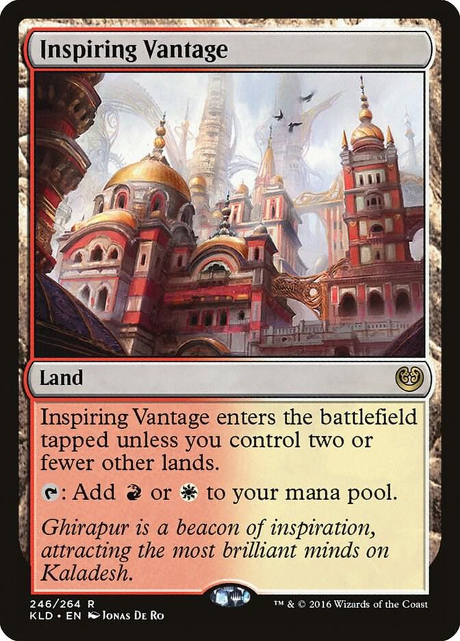 Inspiring Vantage - Kaladesh (KLD) NM *FOIL*