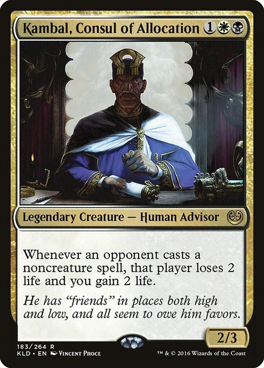 Kambal, Consul of Allocation - Kaladesh (KLD) LP