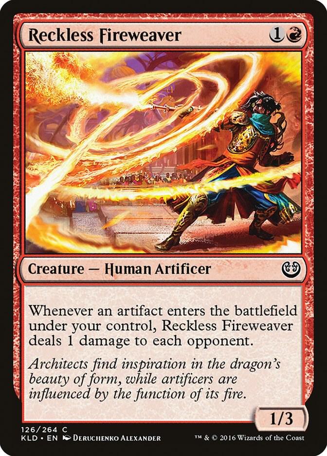 Reckless Fireweaver - Kaladesh (KLD) LP