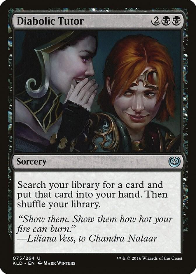 Diabolic Tutor - Kaladesh (KLD) LP