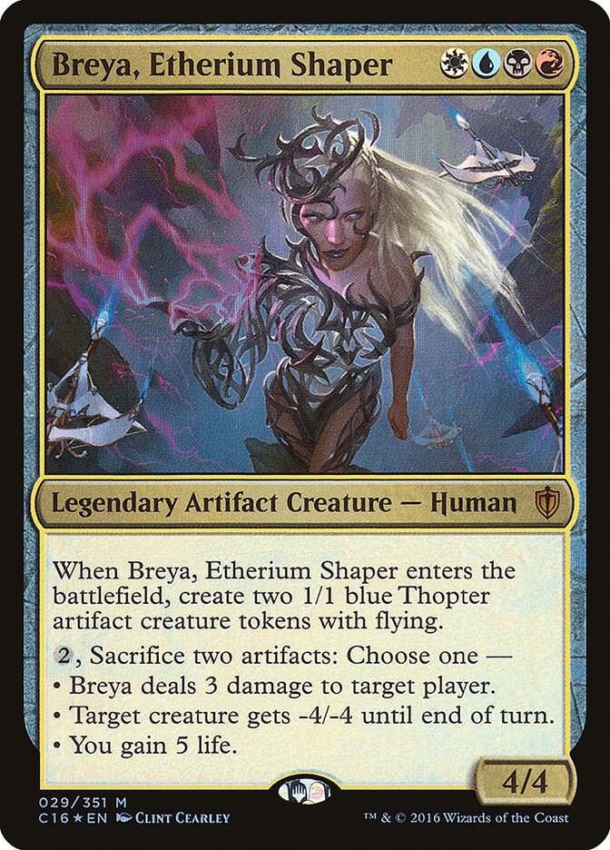 Breya, Etherium Shaper - Commander 2016 (C16) NM *FOIL*